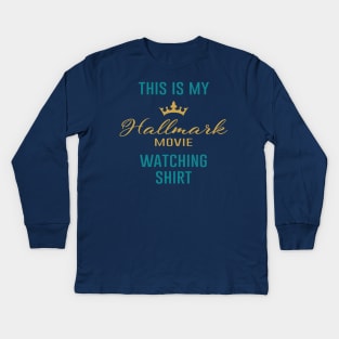 Hallmark Movie Shirt Kids Long Sleeve T-Shirt